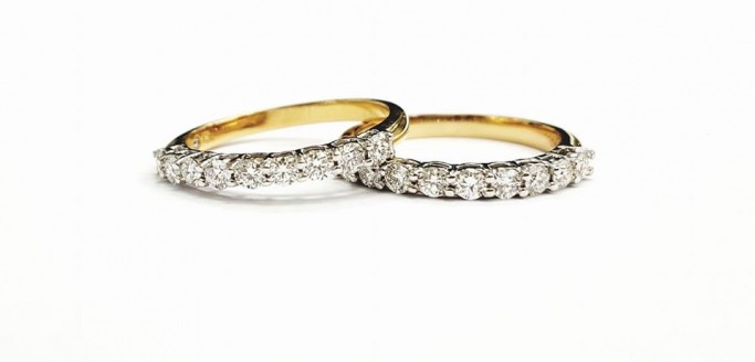 Matching your wedding band to your engagement ring